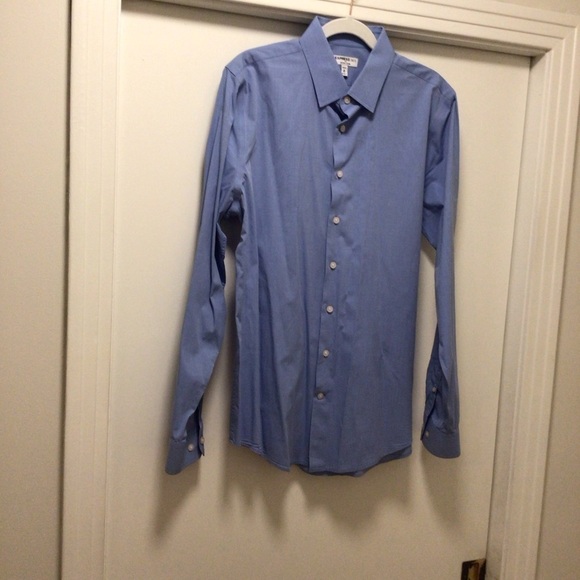 Express Other - Mens Express 1MX Extra Slim Button Down Dress Shirt